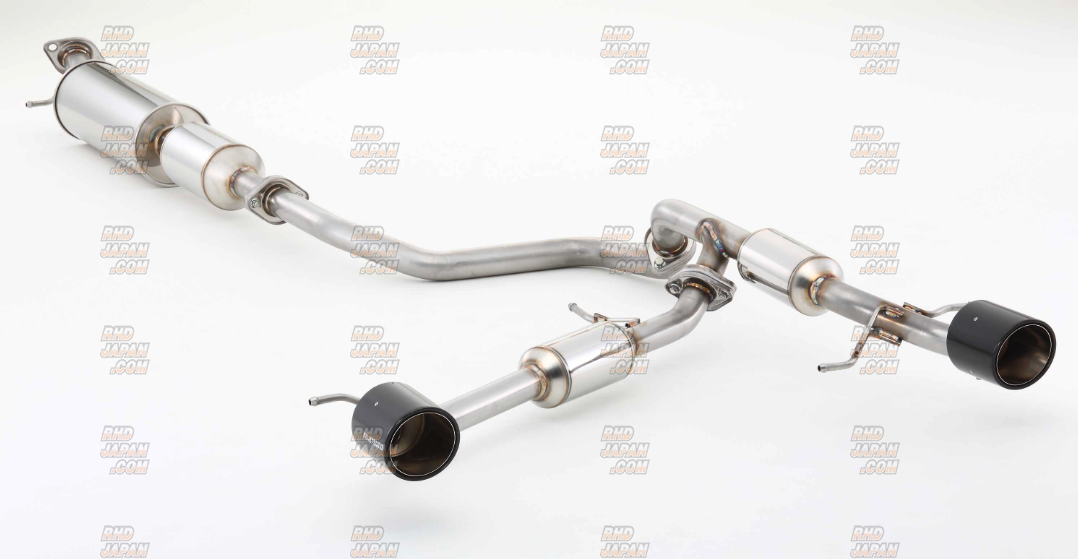 Fujitsubo A-RM+c Exhaust Muffler with Center Pipe Dual Outlet